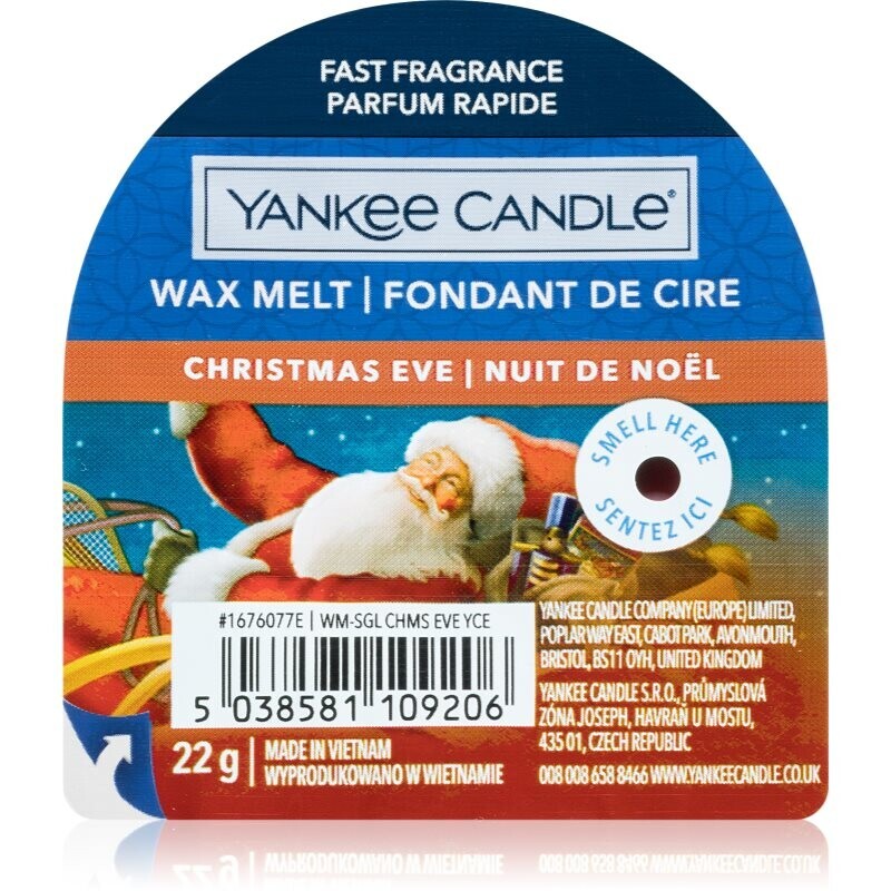 Yankee Candle Christmas Eve wax melt 22 g