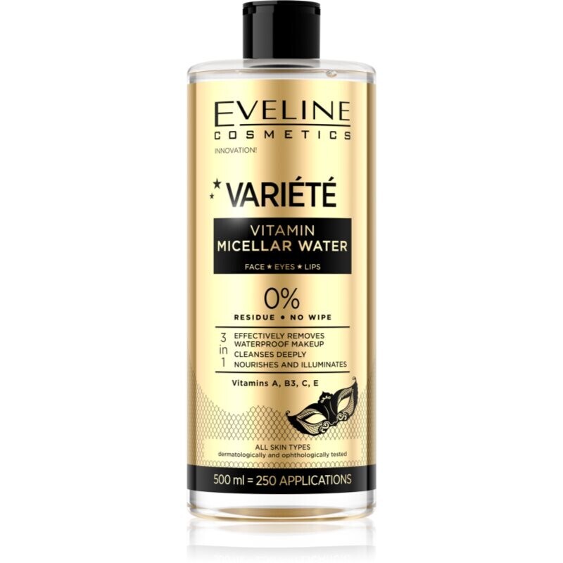Eveline Cosmetics Variété Vitamin Micelar Water micellar water 500 ml