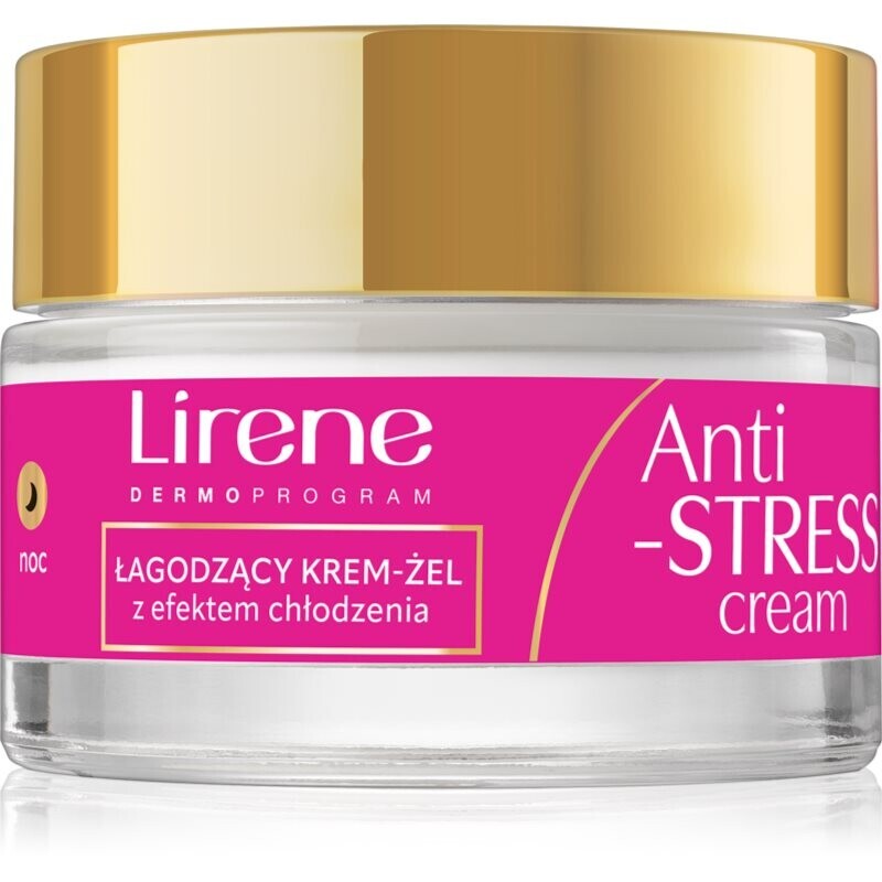 Lirene Skin Energy Anti-Stress Night Gel Cream hydrating and soothing gel cream 50 ml