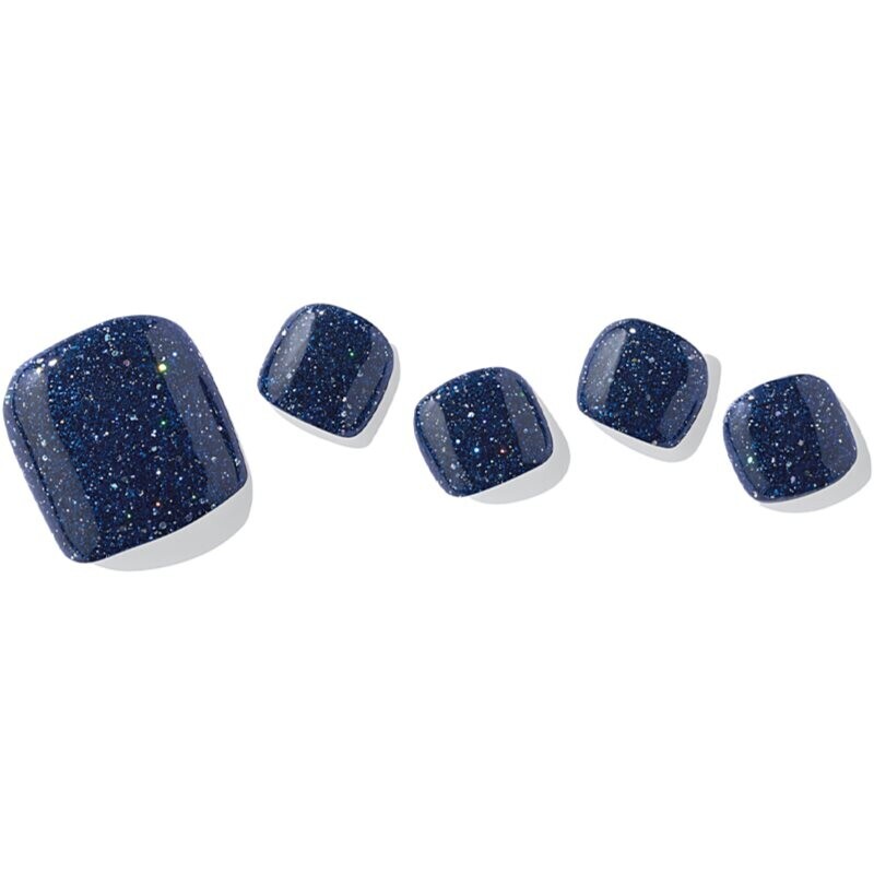 ohora Semi Cured Gel Pedicure Strips P Starry Night nail stickers for legs shade PB-016 1 pc