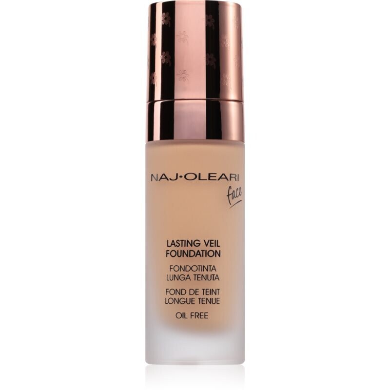 Naj Oleari Lasting Veil Foundation creamy long-lasting foundation shade 105 Rose Biscuit 20 ml