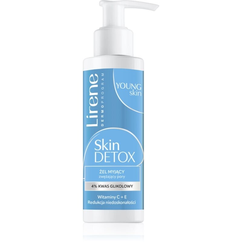 Lirene Young Skin Skin Detox cleansing gel to tighten pores 145 ml