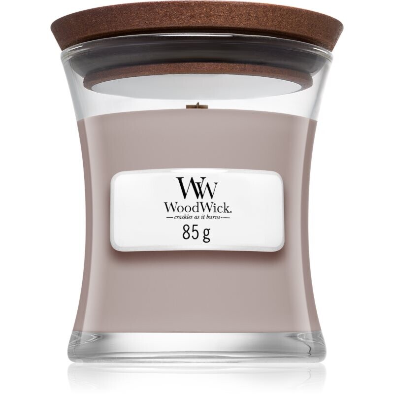 Woodwick Sacred Smoke scented candle with wooden wick 85 g