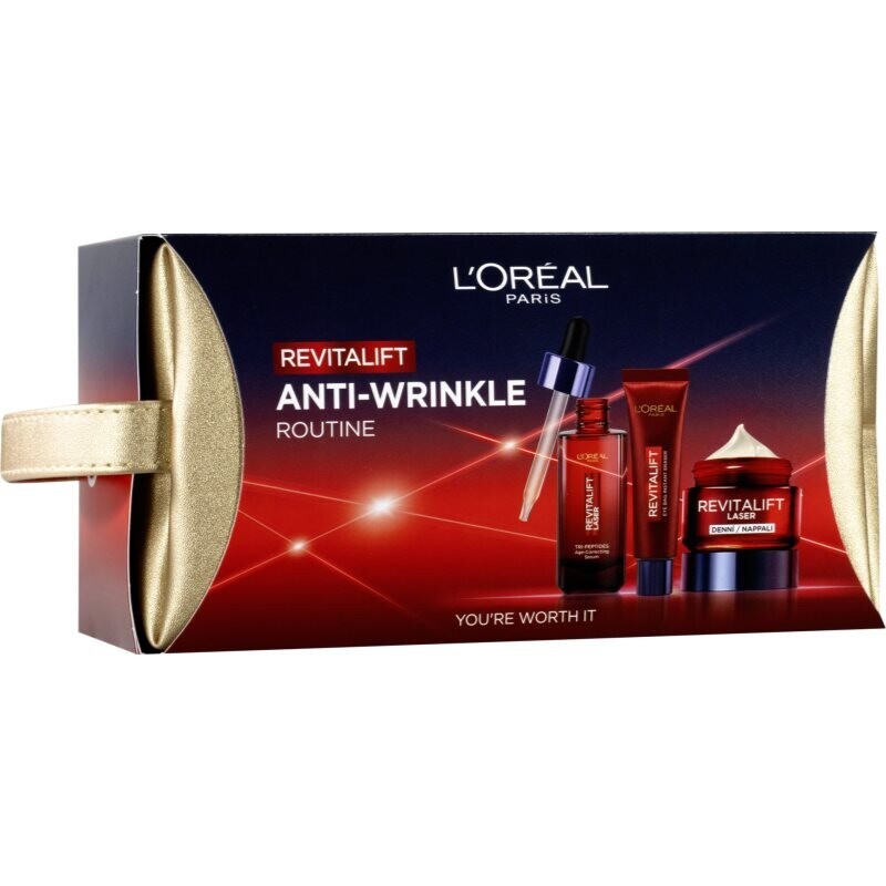 L’Oréal Paris Revitalift Anti-Wrinkle gift set for mature skin