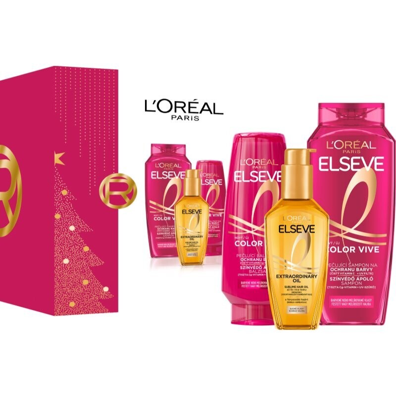 L’Oréal Paris Elseve Color Box gift set for hair