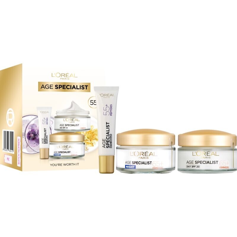 L’Oréal Paris Age Specialist Box gift set for the face