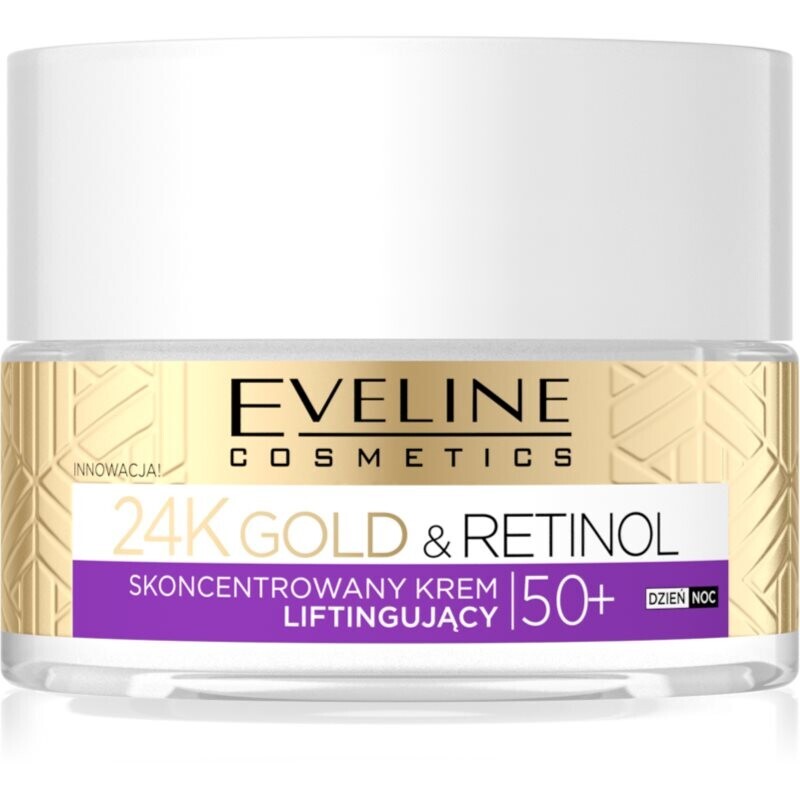 Eveline Cosmetics 24k Gold & Retinol 50+ lifting cream 50+ 50 ml