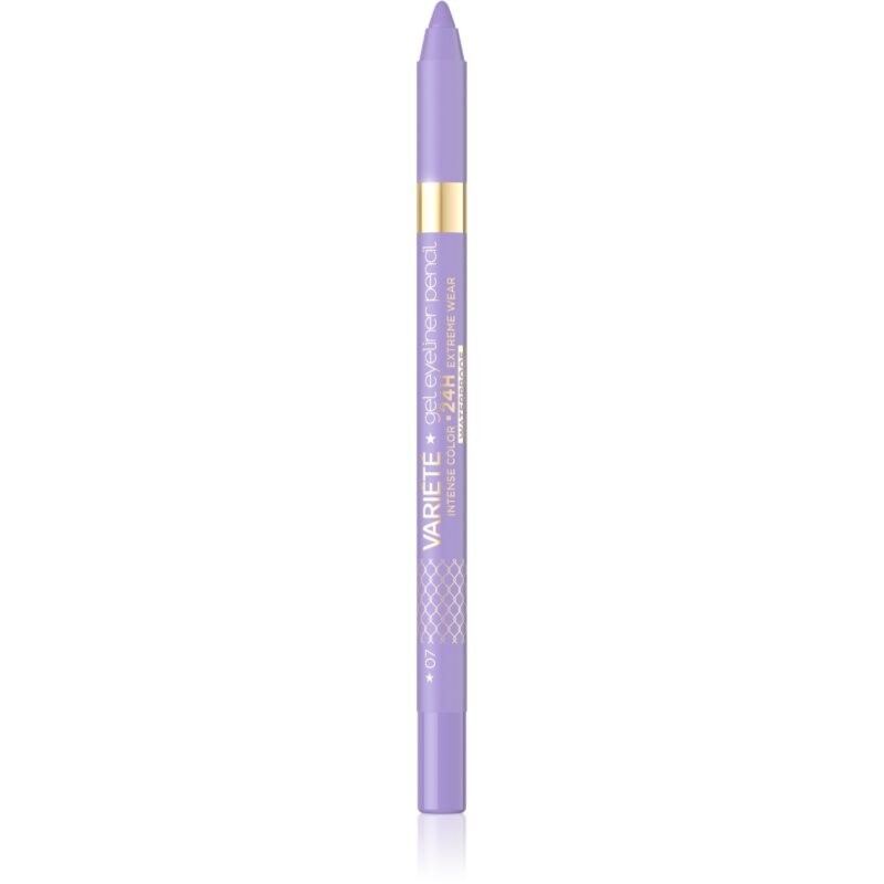 Eveline Cosmetics Veriété Gel Eyeliner gel eye pencil shade 07 Lavender 1 pc
