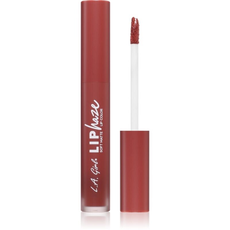 L.A. Girl Cosmetics Lip Haze long-lasting matt liquid lipstick shade 770 Risk Taker 3.3 ml