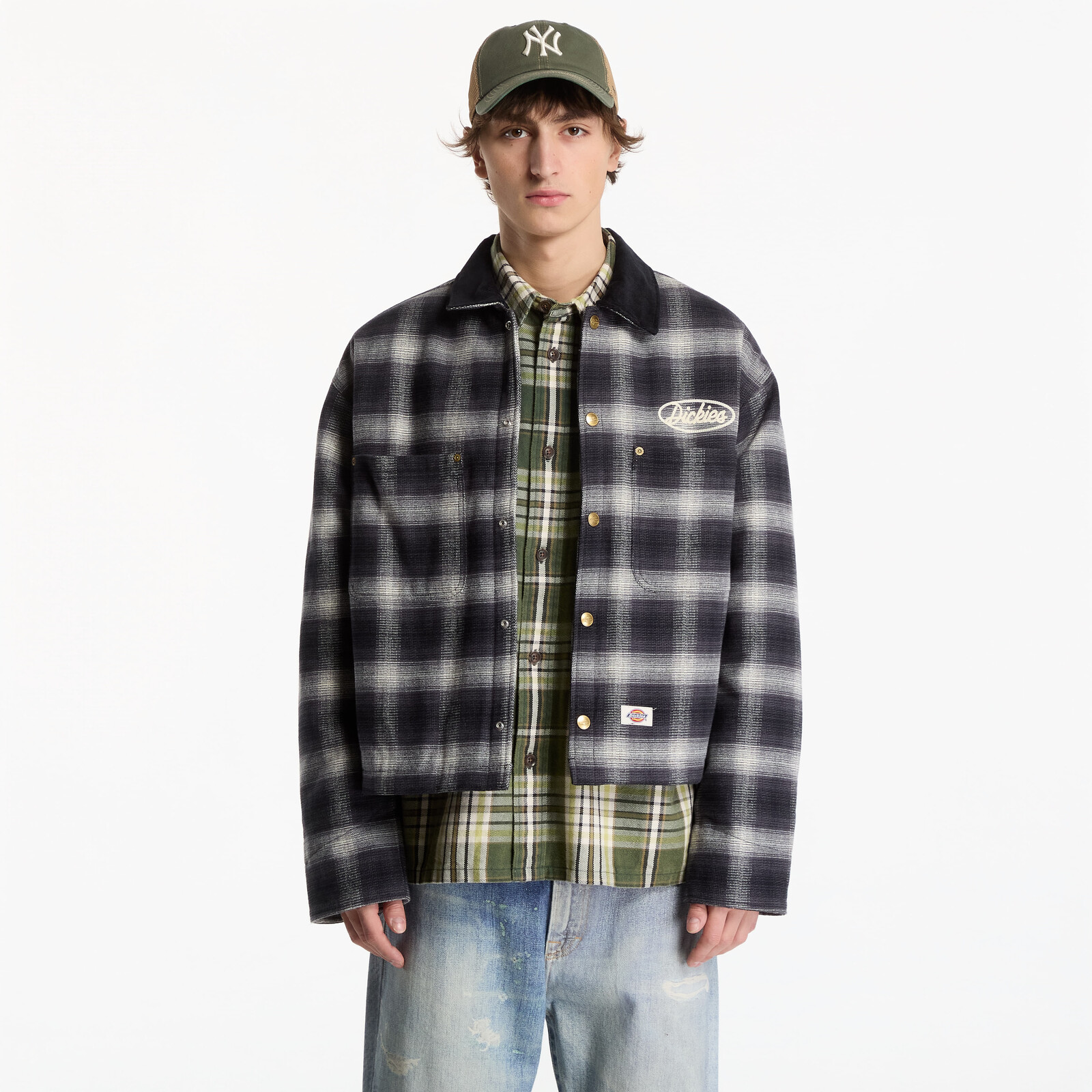 Jacket Dickies Taylor Flannel Jacket Black M