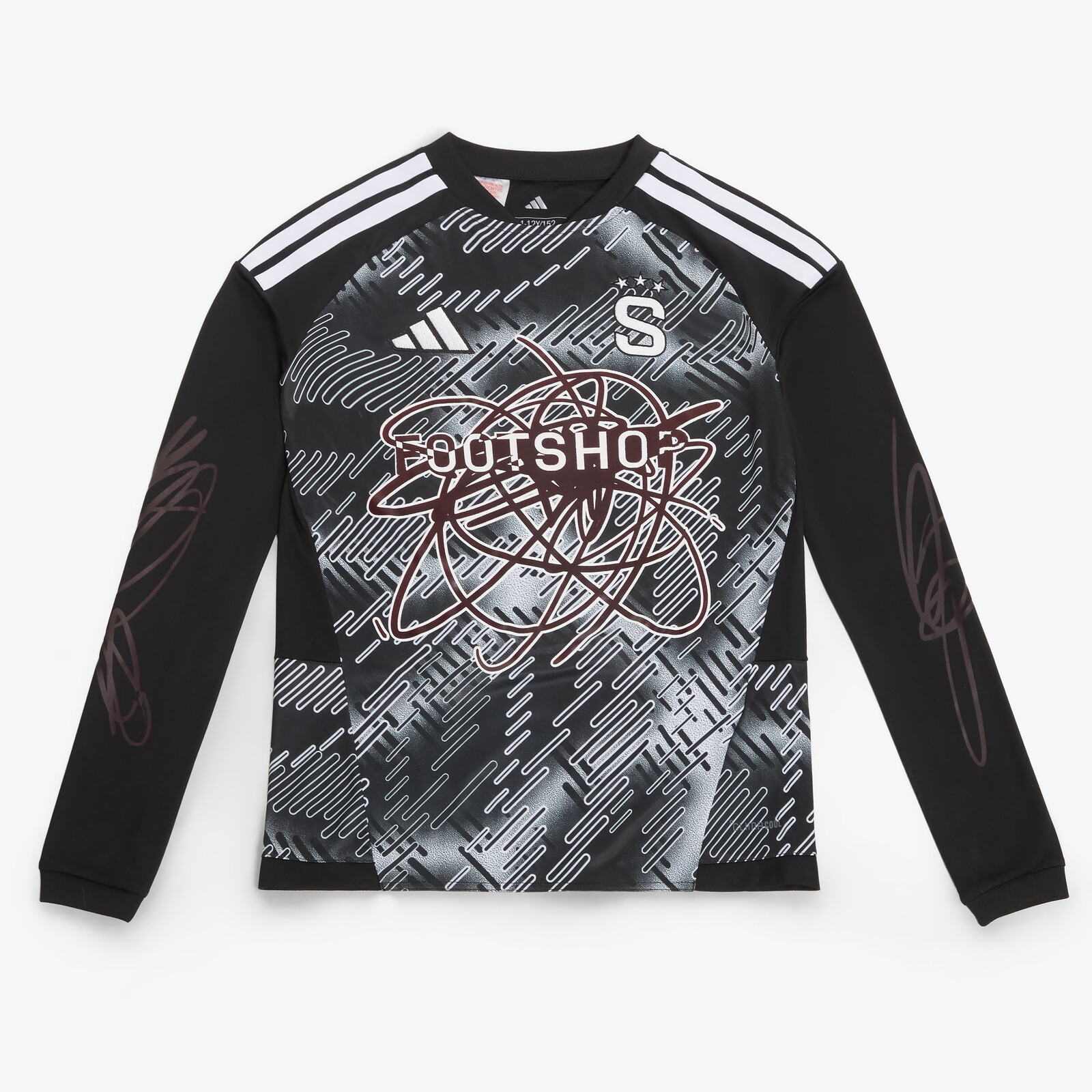 adidas x FTSHP x AC Sparta Prague Warm-Up Jersey Longsleeve Kids Black 152