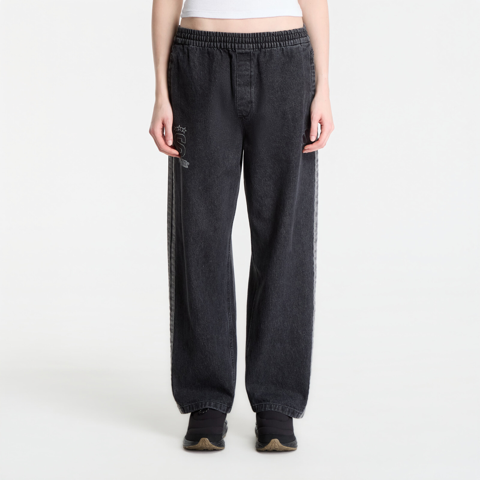 Pants adidas x FTSHP x AC Sparta Prague Denim Pants Black XL