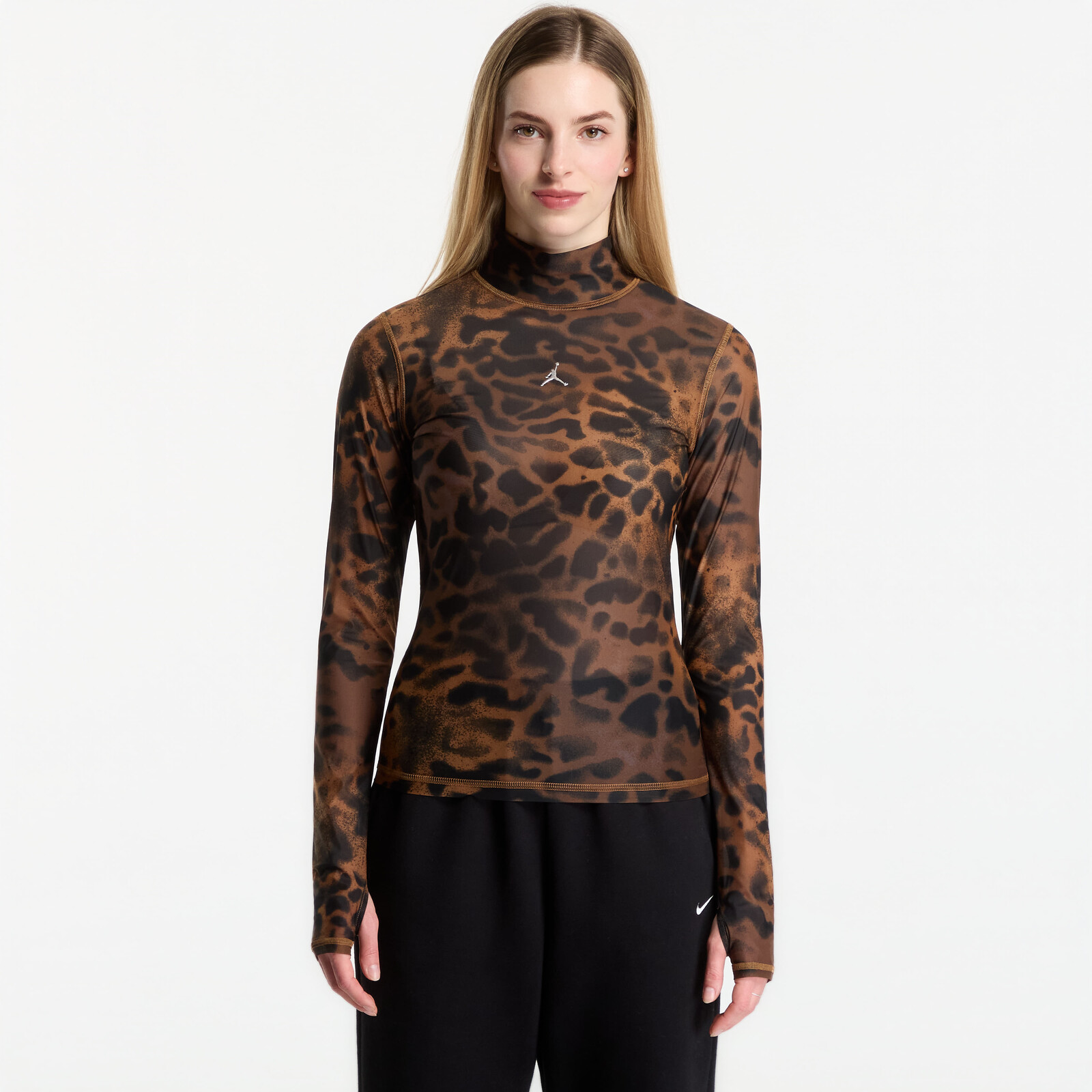 T-shirt Jordan Flight Long-Sleeve Mesh Top Lt British Tan XL