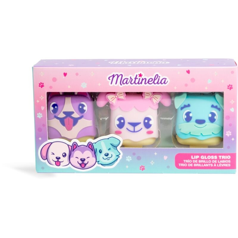 Martinelia Lip Gloss Trio lip gloss set for children