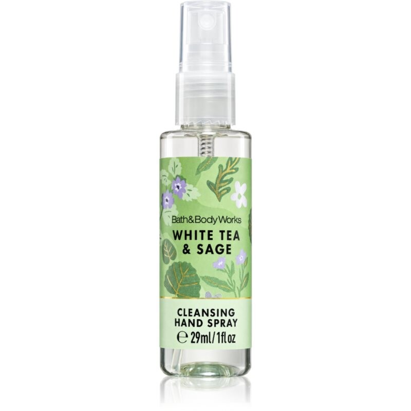 Bath & Body Works White Tea & Sage hand cleansing spray 29 ml
