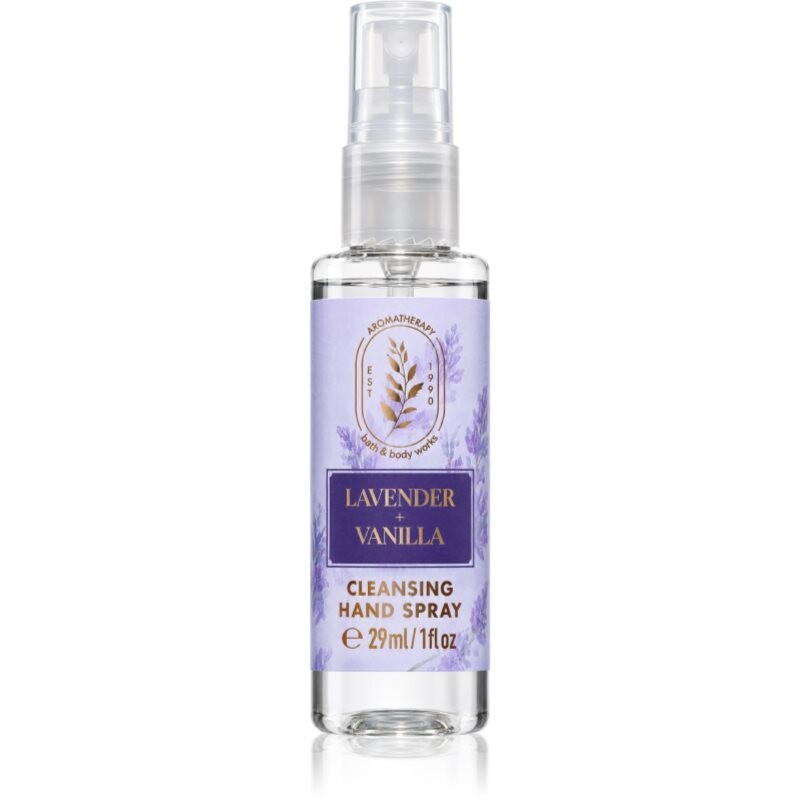 Bath & Body Works Lavender Vanilla hand cleansing spray 29 ml
