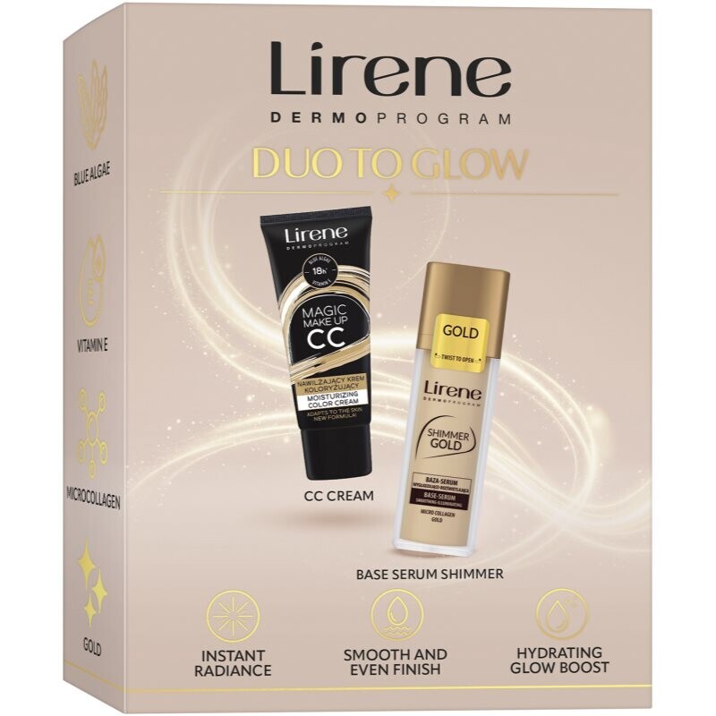 Lirene Duo To Glow gift set for radiant-looking skin