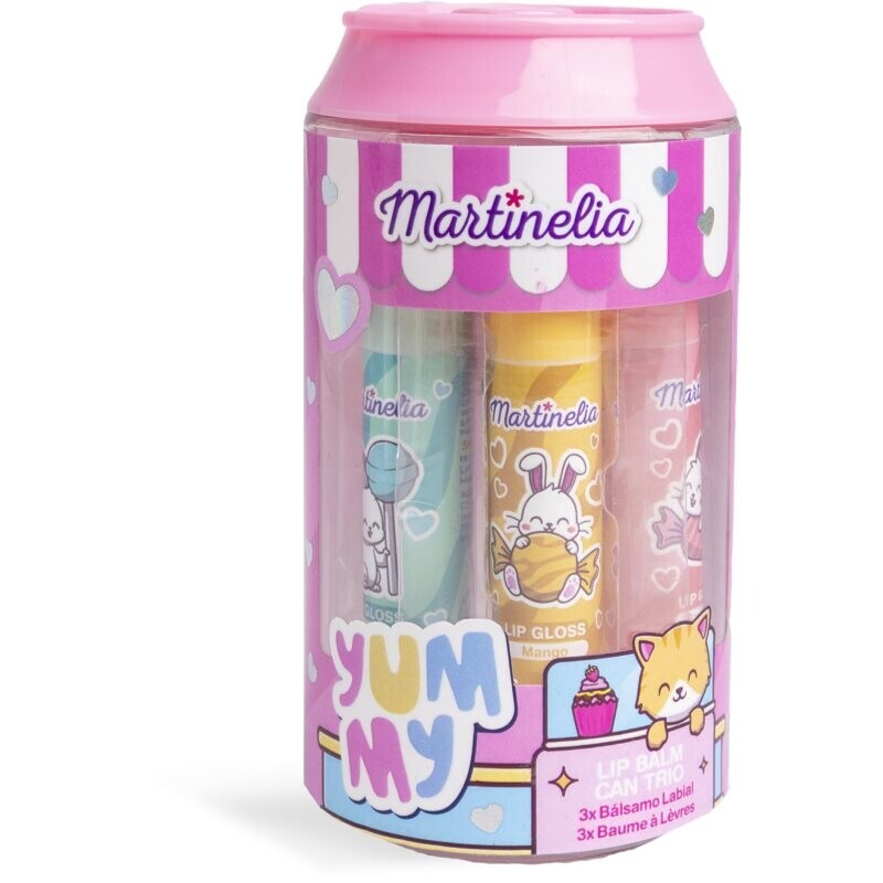 Martinelia Yummy Lip Balm Trio lip balm for children 3y+