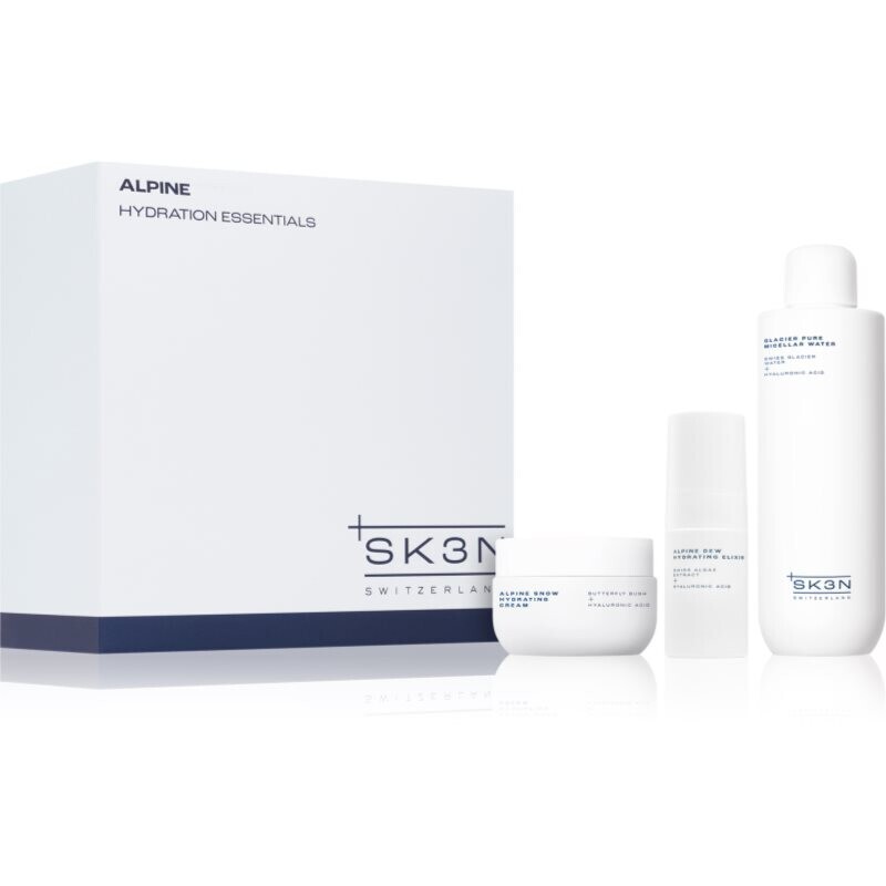 SK3N Alpine Hydration Essentials Set hydrating cleansing set