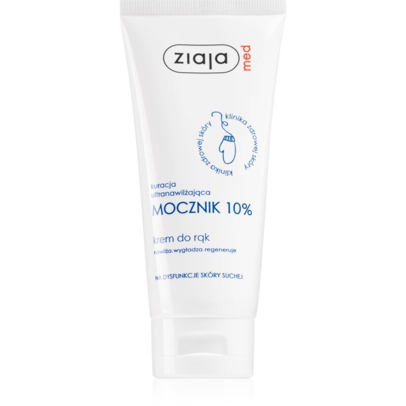 Ziaja Med Ultra-Moisturizing with Urea intensive regenerating cream for hands 100 ml