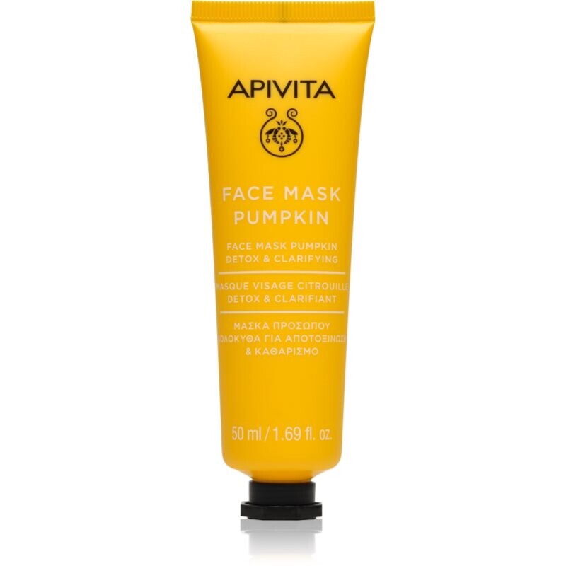 Apivita Face Mask Pumpkin regenerating and detoxifying mask 50 ml