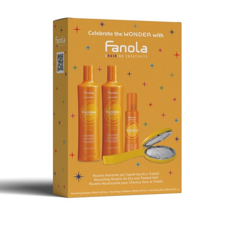Fanola Wonder Nourishing Christmas Set gift set for nourish and shine