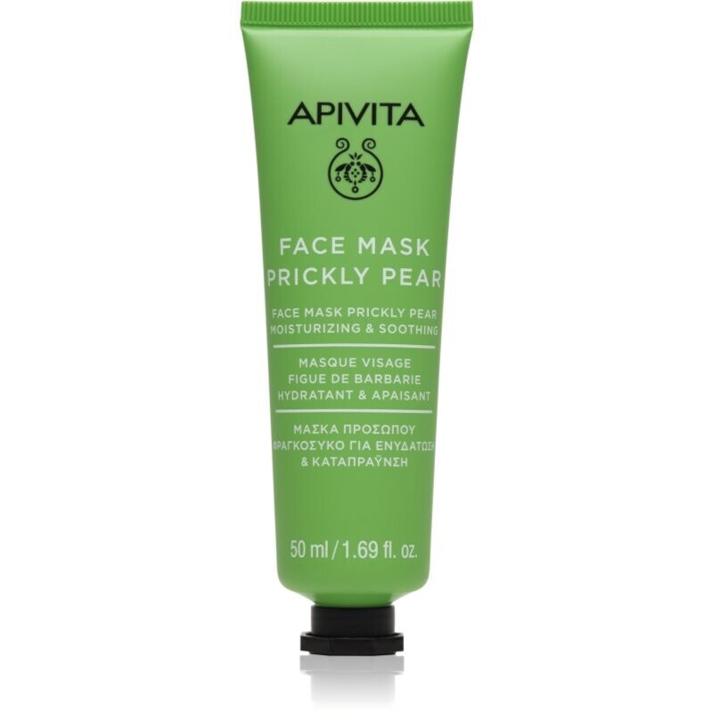 Apivita Face Mask Prickly Pear soothing and hydrating mask 50 ml