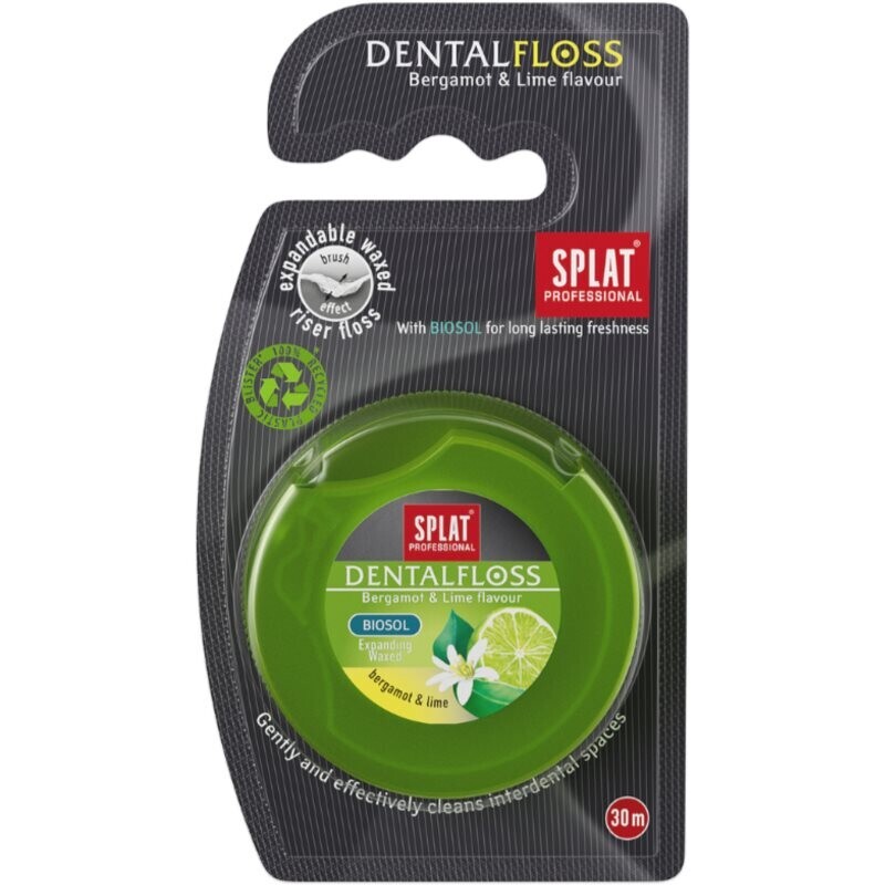 Splat Dental Floss dental floss bergamot and lime 1 pc