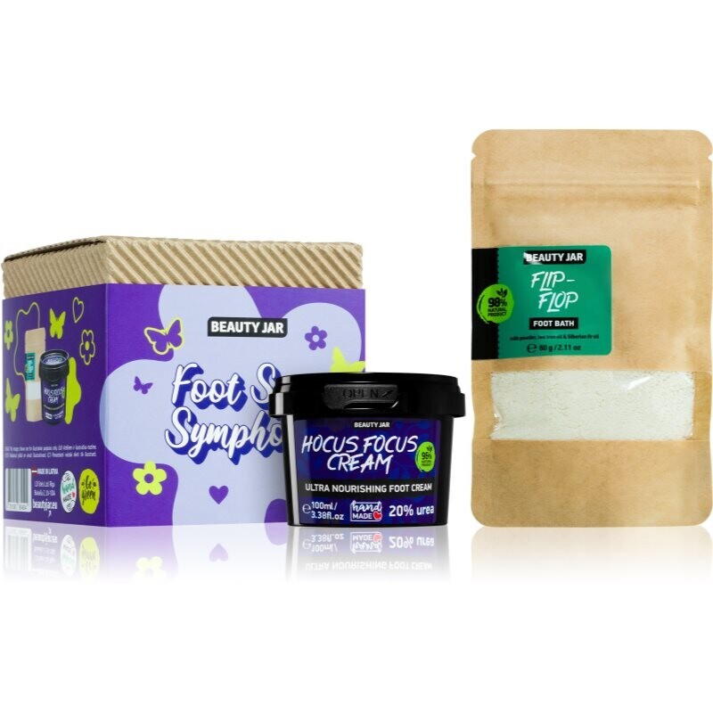 Beauty Jar Foot Spa Symphony gift set for legs