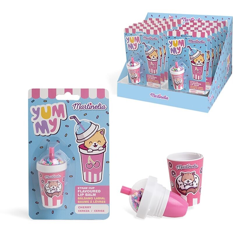 Martinelia Yummy Straw Cup Lip Balm lip balm 7 g