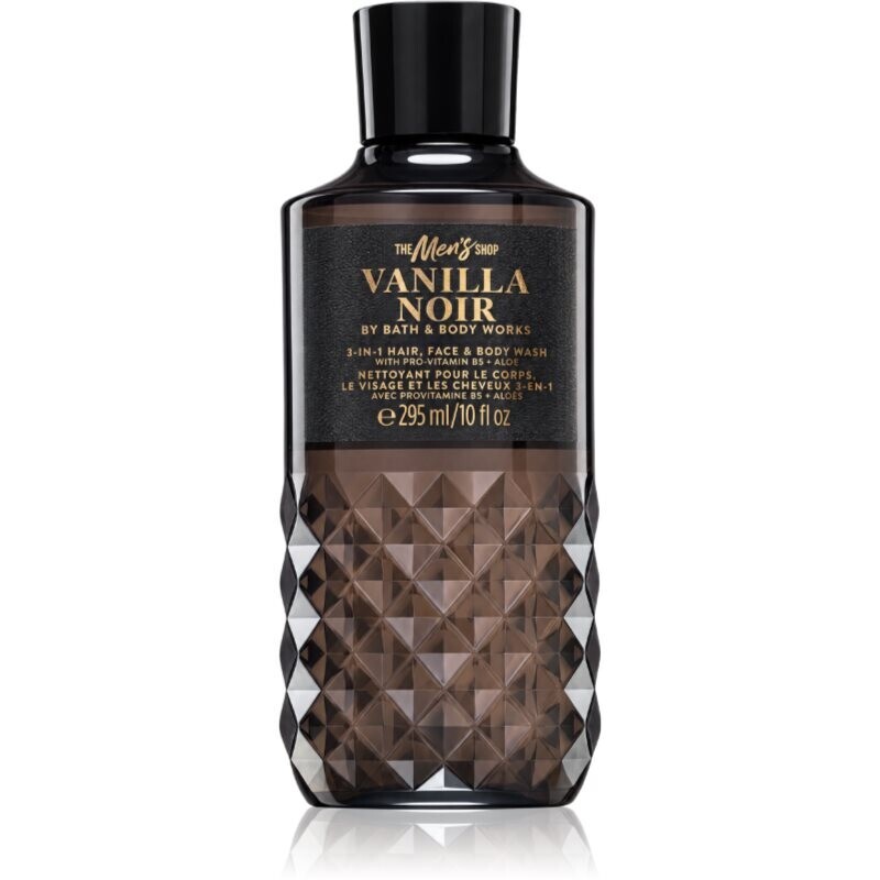 Bath & Body Works Mens Noir wash gel for face, body and hair 295 ml