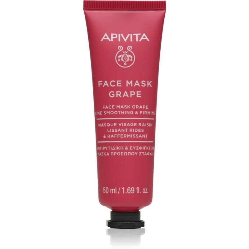 Apivita Face Mask Grape nourishing and firming mask 50 ml