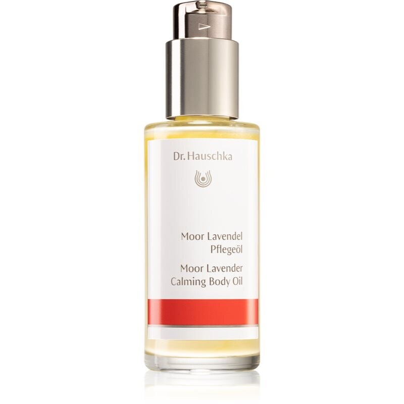 Dr. Hauschka Body Care Moor Lavender Calming Body Oil soothing body oil with lavender 75 ml