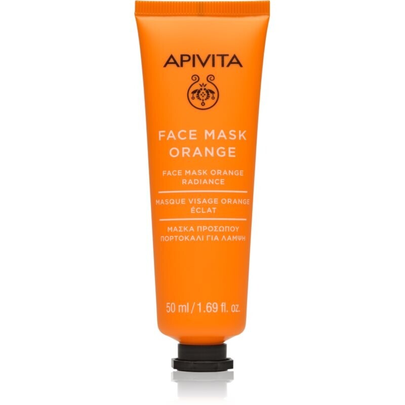 Apivita Face Mask Orange hydrating and illuminating mask 50 ml