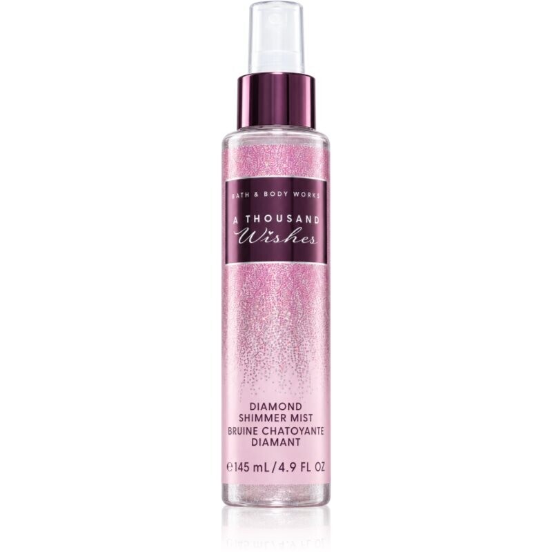 Bath & Body Works A Thousand Wishes scented mist with glitter for women 145 ml