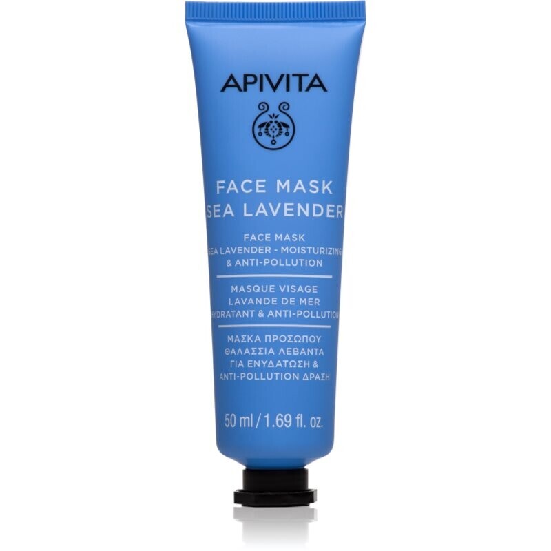 Apivita Face Mask Sea Lavender refreshing moisturising mask 50 ml