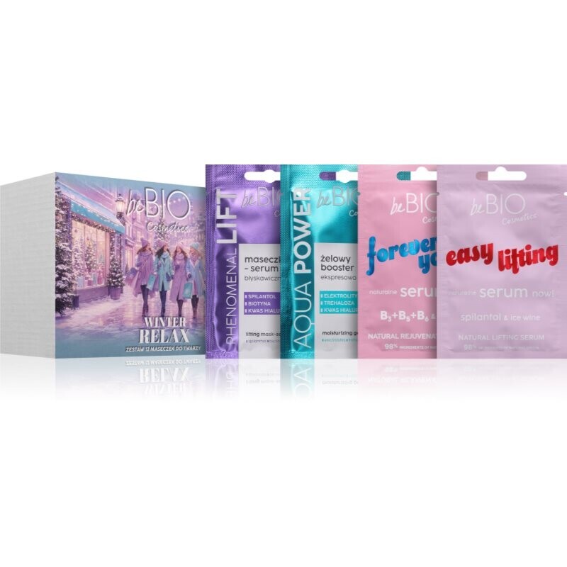 beBIO Winter Relax gift set for beautiful skin