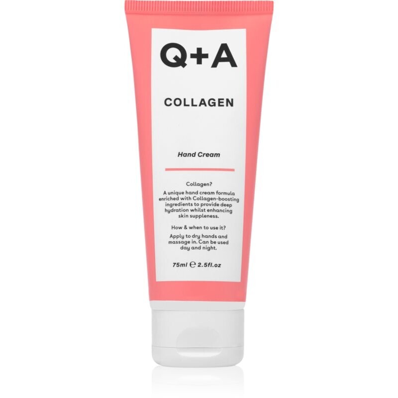 Q+A Collagen moisturising hand cream with nourishing effect 75 ml