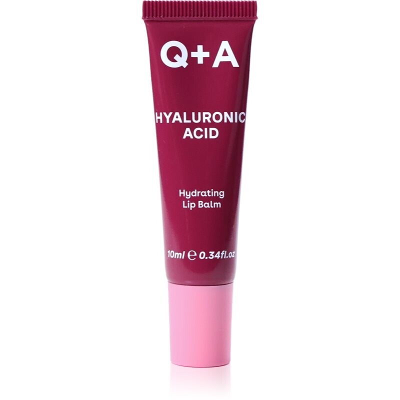 Q+A Hyaluronic Acid tinted lip balm with moisturising effect 10 ml