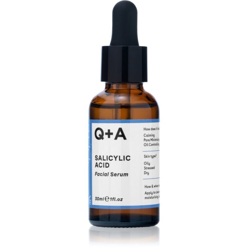 Q+A Salicylic Acid facial serum with an exfoliating effect 30 ml