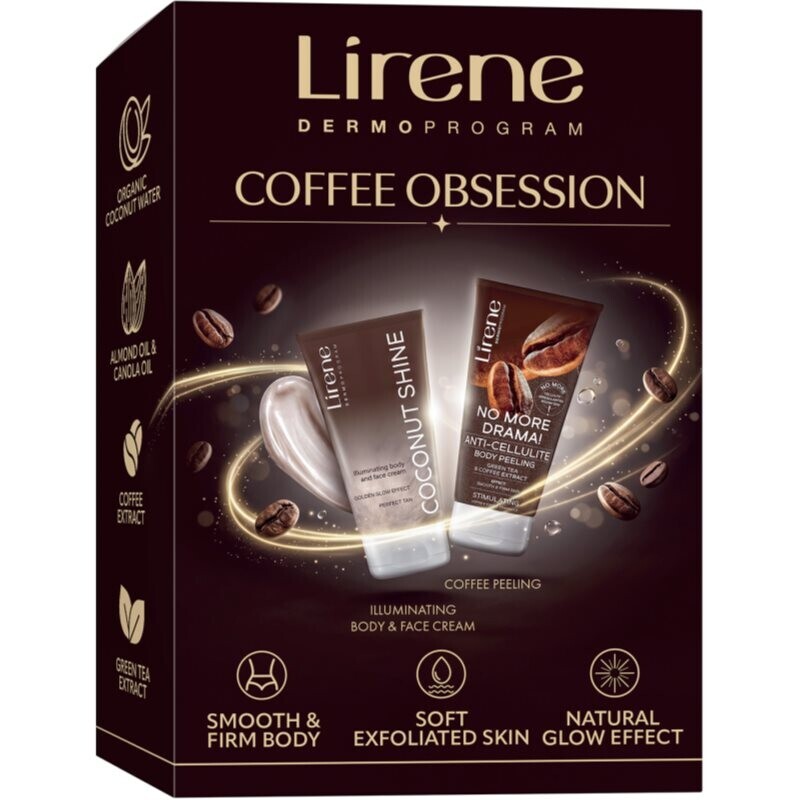 Lirene Coffee Obsession gift set for skin regeneration