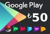 Google Play ₺50 TR Gift Card