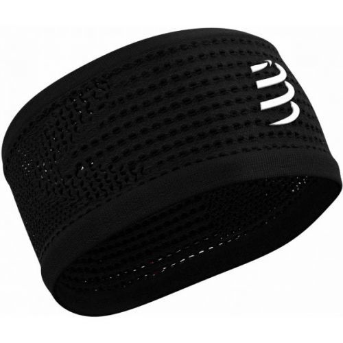 Compressport HEADBAND ON/OFF black UNI - Light sports headband