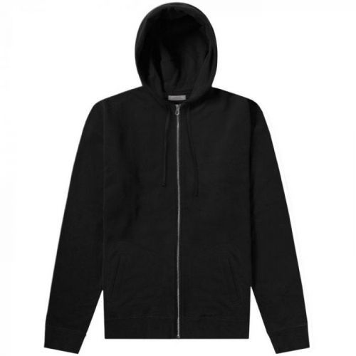 Versace Collection Reverse Logo Hoodie Colour: BLACK, Size: SMALL