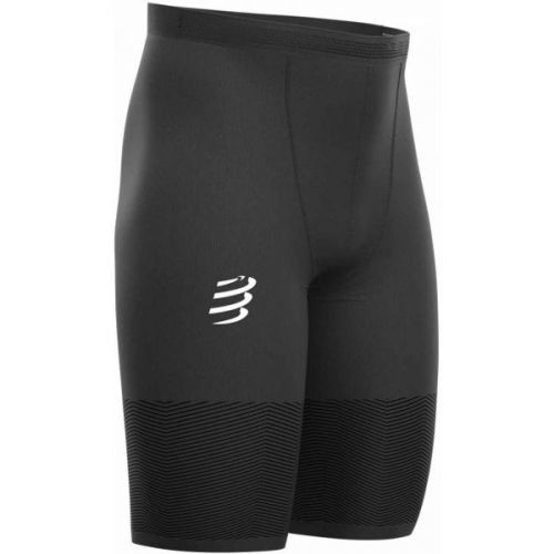 Compressport RUN UNDER CONTROL SHORT black T1 - Men's compression running shorts