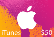 iTunes $50 US Card