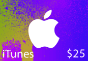 iTunes $25 US Card