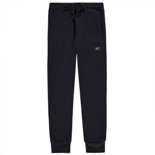 Paul & Shark Kids Logo Patch Joggers Colour: NAVY, Size: 8 YEARS