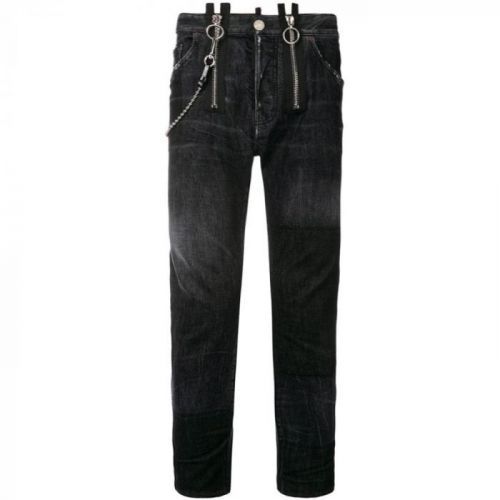 Dsquared2 Buckle Skater Jeans Black Colour: BLACK, Size: 30 30