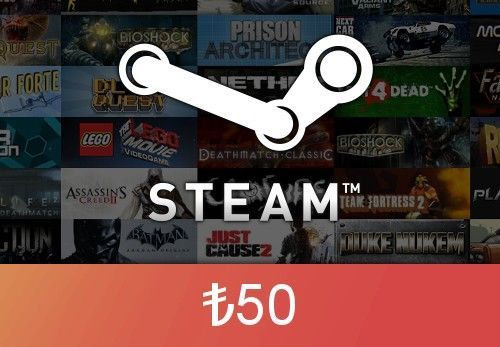 Steam Wallet Card ₺50 Global Activation Code